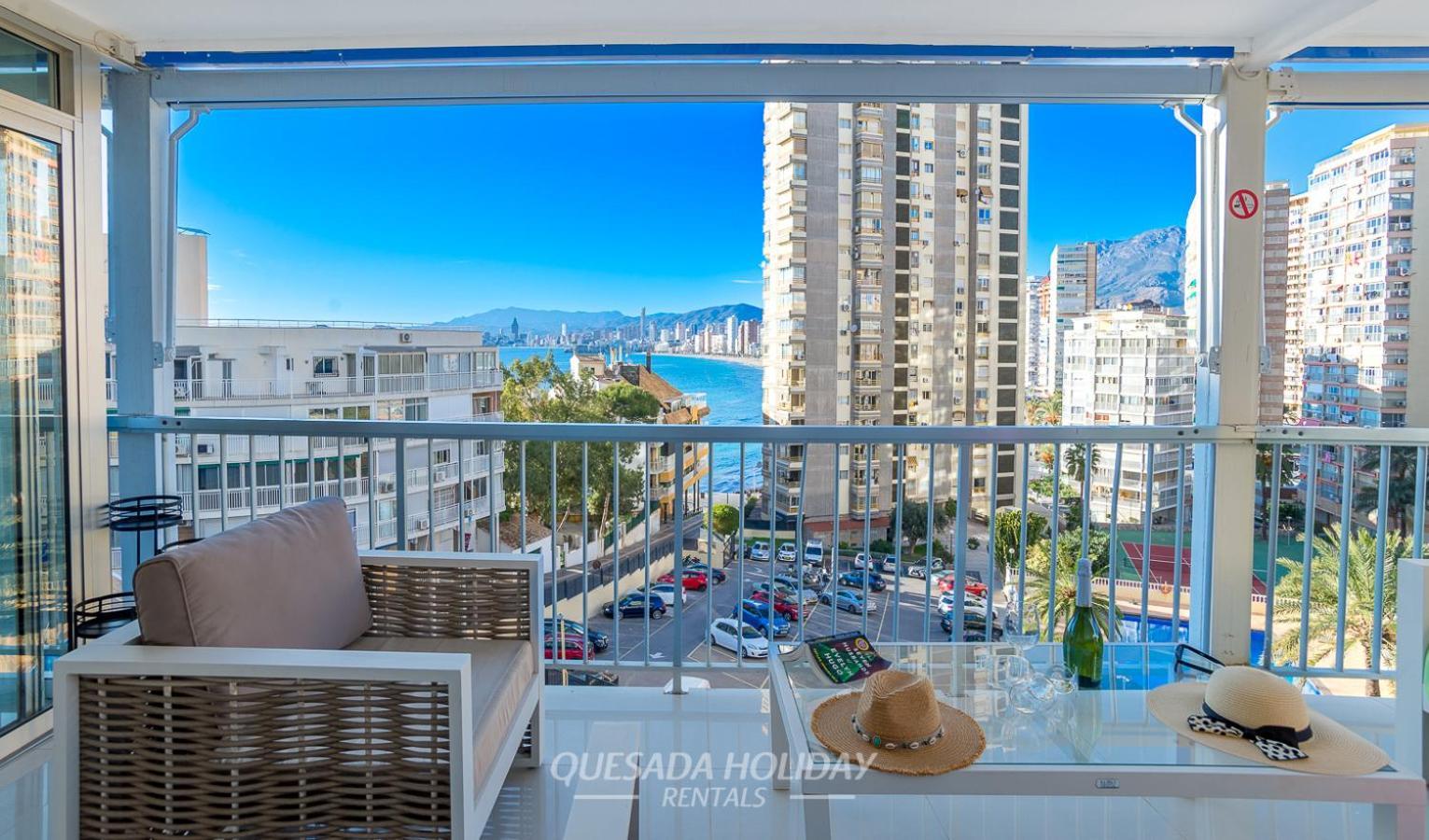 La Perla Seaview & Pool Levante Daire Benidorm